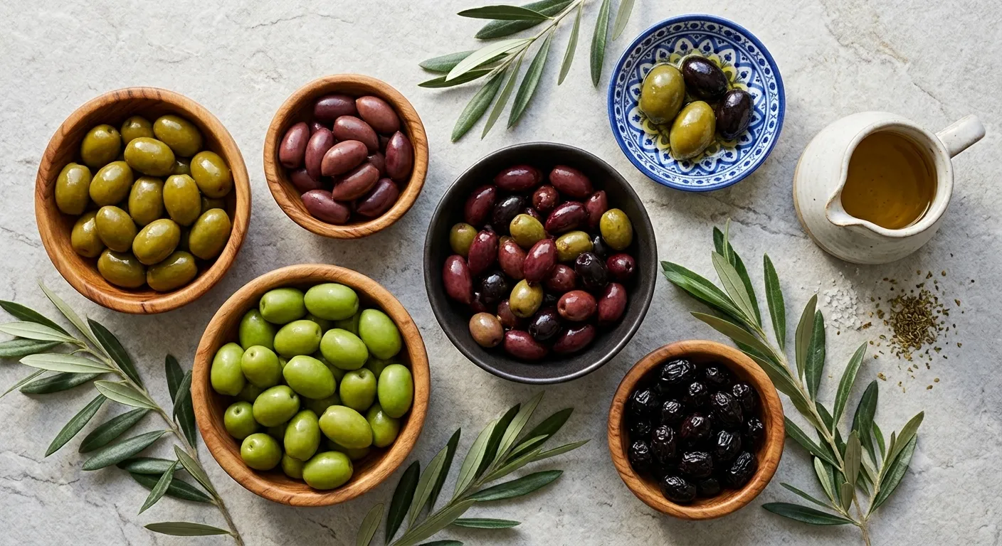 Olives Background