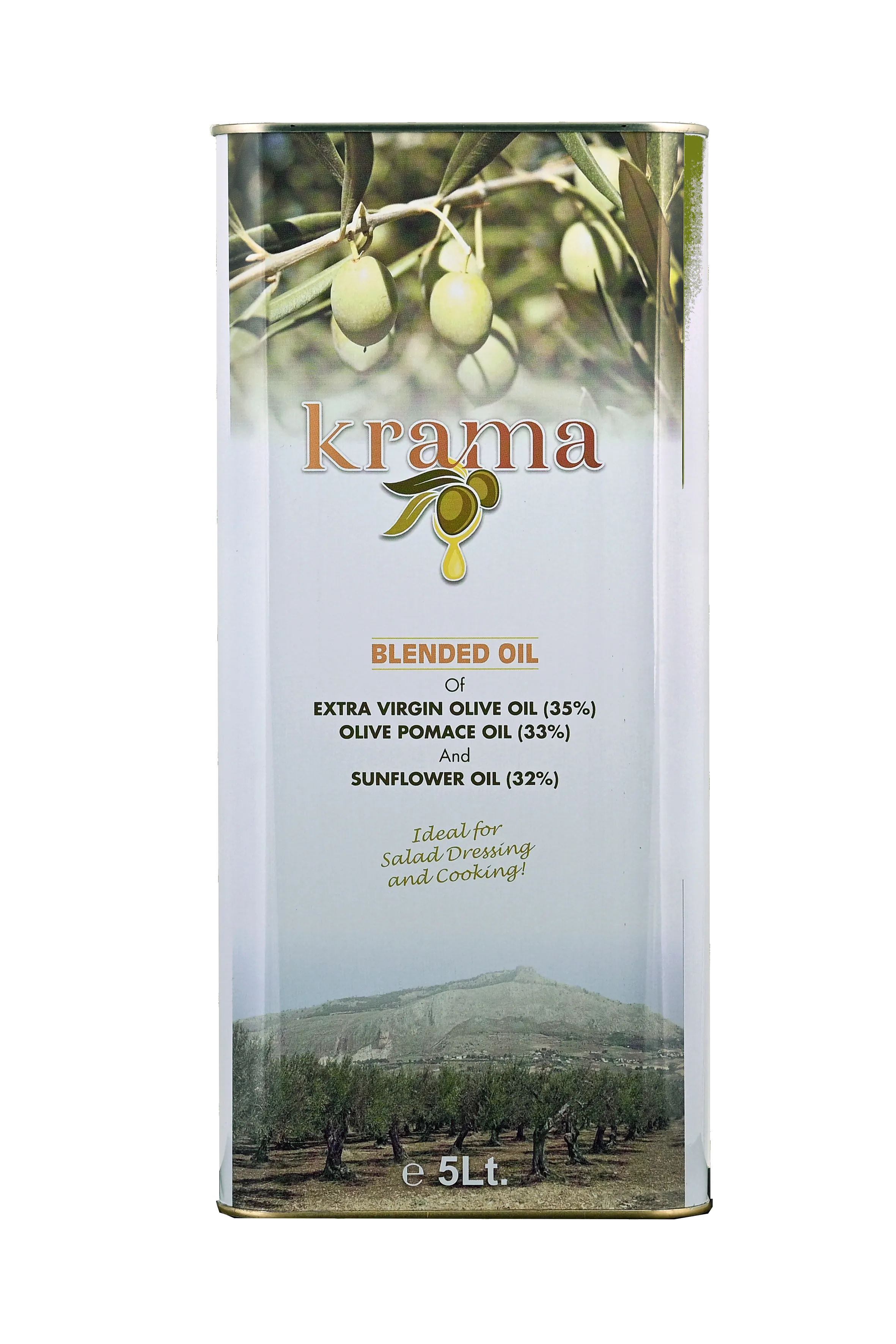 Blended Oil 5L Metal Tin